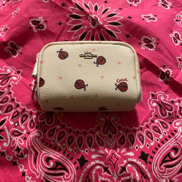 ๐๐MINI BOXY COSMETIC CASE WITH LADYBUG PRINT๐๐ - Picture 1 of 4